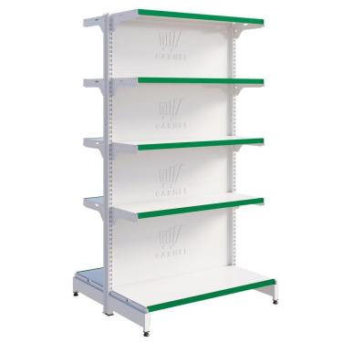 Imagem de Gôndola Fit 40 Centro 1 Inicial 2,02m Comercio Farmácia Loja - Amapá