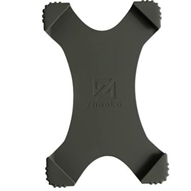 Imagem de ZhaoCo Alça de mão universal antiderrapante de silicone para leitores eletrônicos Paperwhite Kobo Sony e-Book Reader de 15,2 a 17,3 cm - Cinza