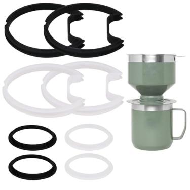 Imagem de Generic Aplica-se à caneca Stanley Camp da junta da tampa, 8 peças de substituição de vedação de borracha compatíveis Stanley Camp Mug, 1