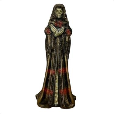 Imagem de Pomba Gira Rosa Caveira 23cm (D) - Imagem Umbanda Candomble