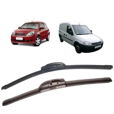 Imagem de 02 Palheta Aerofit Dianteira Bosch Opel Combo 2001 A 2024, DIANTEIRO