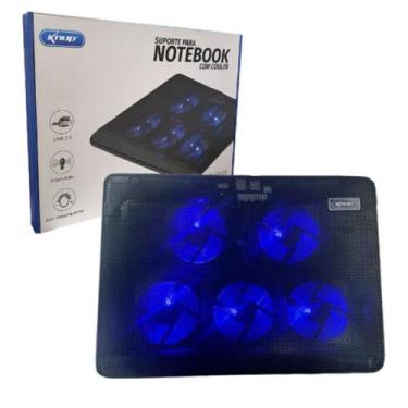 Imagem de Suporte para Notebook com 05 Coolers Knup KP-SP223