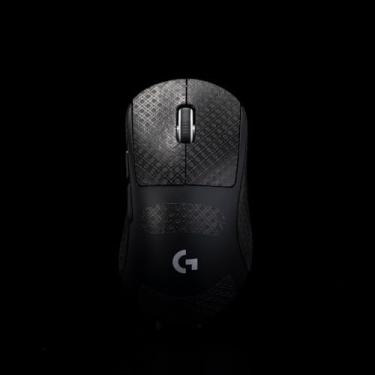 Imagem de Hokeyio Fita adesiva para logitech G Pro X Superlight 2 DEX (GPW4) - antiderrapante, controle aprimorado, resistência ao suor, melhora a aderência FPS Gaming e a proteção do mouse [pré-corte] preta