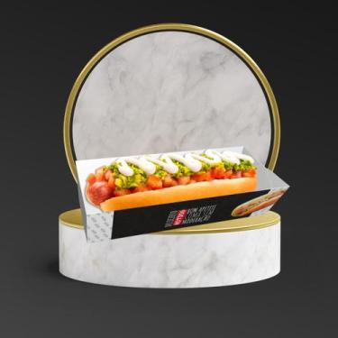 Imagem de  20 Embalagens Aberta para Cachorro Quente Gourmet Hot Dog - Embalagen