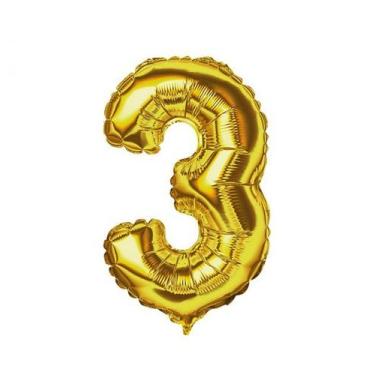 Imagem de Balao Metalizado Numeral Dourado 16 Polegadas Golden Festa