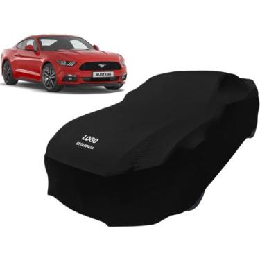 Imagem de Capa De Tecido Para Carro Ford Mustang Shelby Gt500 - Mz, Preta