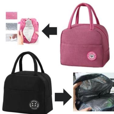 Imagem de Volta ás Aulas Bolsa Térmica Escolar  - Generico, Rosa