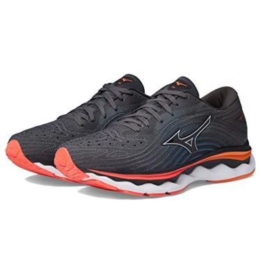 Imagem de Mizuno Tênis de corrida masculino Wave Sky 6, Iron Gate-nimbus Cloud, 10