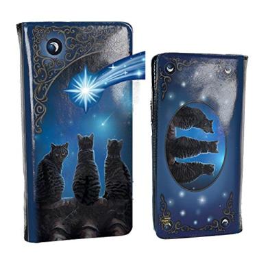 Imagem de Nemesis Now Bolsa em relevo Wish Upon a Star Lisa Parker 18,5 cm azul, PU