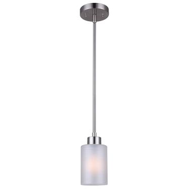 Imagem de Cannon Safe CANARM LTD. Mini luz pendente IPL359A01BPT Margo 1 lâmpada, peltre escovado