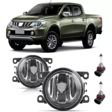 Imagem de Par Farol De Milha L200 Triton 2017 2018 2019 2020 + Lâmpada