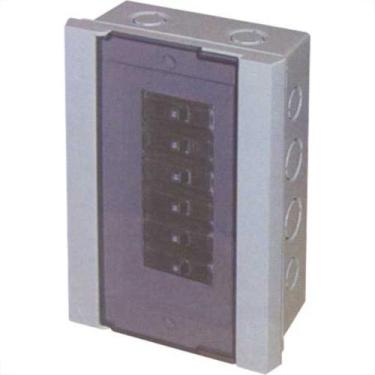 Imagem de Rubi-Biki Centrinho Pvc 06Ul/08Din T.Preta