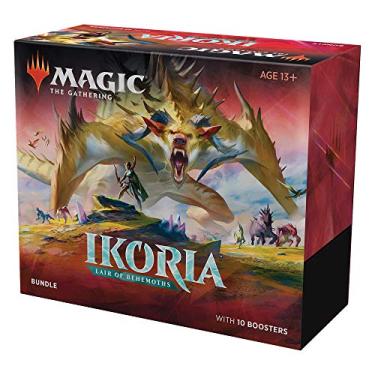 Imagem de Magic The Gathering Ikoria Lair of Behemoths, Bundle, Inglês, Caixa 10 Unidades