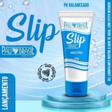 Imagem de Kit 3 Slip Lubrificante Corporal a Base d'água Neutro 20g Pau Brasil