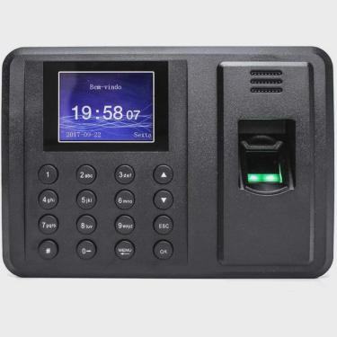 Imagem de Relógio de Ponto Biométrico Digital Em Português Pronta Entrega