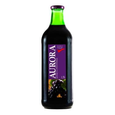 Imagem de Kit c/ 4 Suco de uva tinto Aurora sem gluten 1.5 L