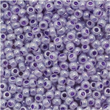 Imagem de Toho Contas redondas de sementes 11/0 #922 'Ceylon Gladiola' Tubo de 8 gramas