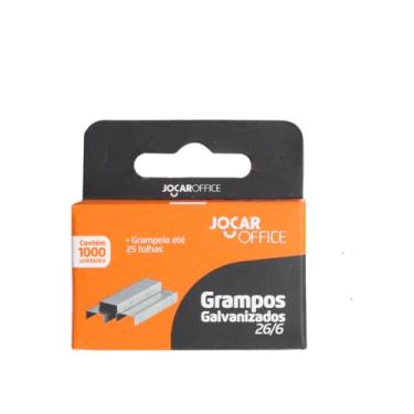 Imagem de Grampo Galvanizado 26/6 Com 1000 Leonora, Prata