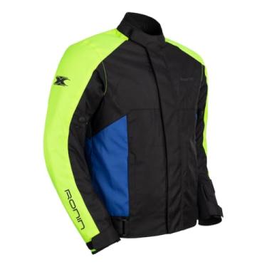 Imagem de Jaqueta Texx Ronin V2 Masc Pret Verd Azu S