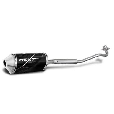 Imagem de Escapamento Esportivo Moto Pro Tork Next Pop 110i 2016 Até 2018, PRETO