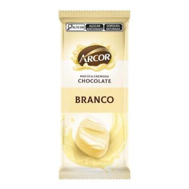 Imagem de Chocolate Arcor Tablete Branco 80g - Embalagem com 12 Unidades - 7 Bel
