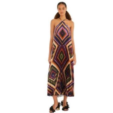 Imagem de Vestido Plissado Farm Rio Pretti-Feminino