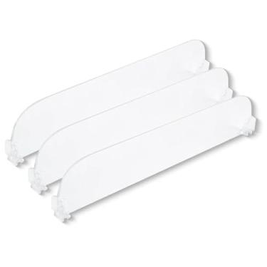 Imagem de NEXTLEVEL FIT Pacote com 3 divisórias para empurradores de prateleira – Acessórios de ferragens para oficina de fumaça, loja de conveniência – organizador de dispensador de exibição de bebidas, caixas