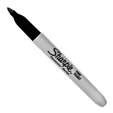 Imagem de Caneta Permanente Sharpie Fina Preto 1776923
