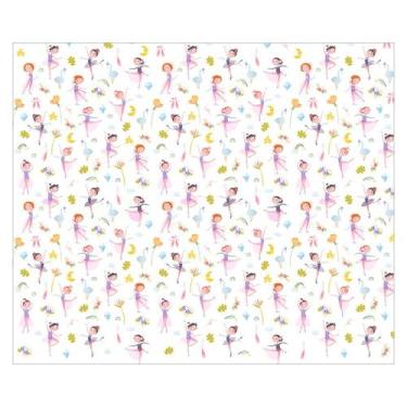 Imagem de Papel de Parede Adesivo Infantil Bailarinas Quarto Menina - 801pcm - A