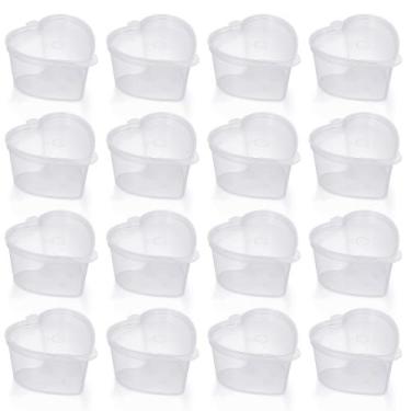 Imagem de Copos de plástico descartáveis UFRITAN 45mL com tampas à prova de vaza