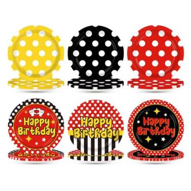 Imagem de Decorações de festa, desenho animado grego, aniversário, 60 unidades -