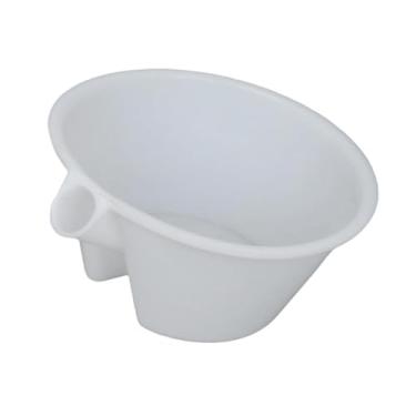 Imagem de IEUDNS Colher para regar jardim, copo, regar flores, plantar solo, concha de água, balde para ferramentas de jardim, para cozinha doméstica, Branco