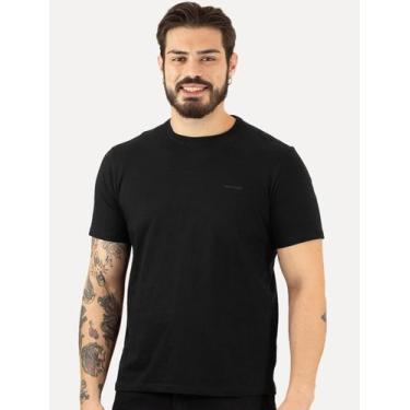 Imagem de Camiseta Calvin Klein Jeans Masculina Light New Logo Preta, S/P