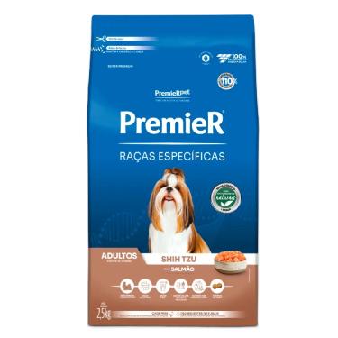 Imagem de Ração Premier Raças Específicas Cães Adultos Shih Tzu Salmão 2,5kg