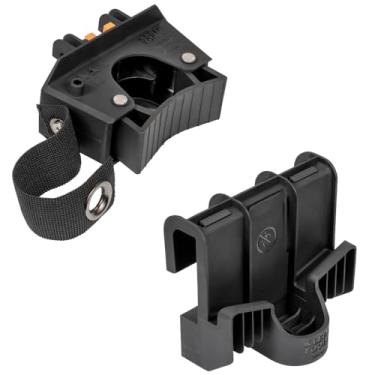 Imagem de Klein Tools 54852MB MODBox Suporte de dobrador de conduíte para carrinho utilitário, encaixa-se para segurar seguramente dobrador de conduíte de 1/2, 3/4 ou 1 polegada, vassouras, esfregões