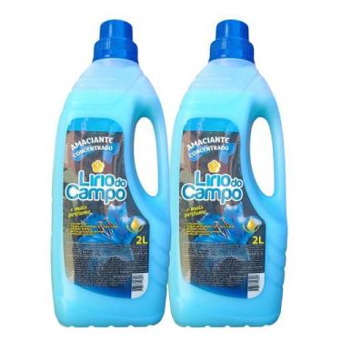 Imagem de Amaciante Concentrado Lirio do Campo Azul 2L - Kit com 2 Unidades - no