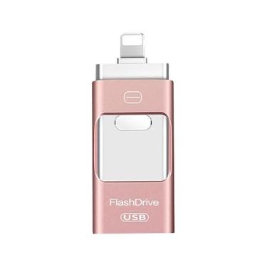 Imagem de 64g Três-em-um Micro Memory Usb Card Reader Otg Adapter Com Tipo C Mic