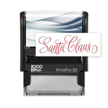 Imagem de Selo de Papai Noel Canopy Street 2000 Plus com tinta automática