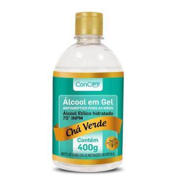 Imagem de Álcool Gel Concare Chá Verde 400g - NAO INFORMADO