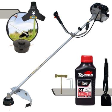 Imagem de Roçadeira Lateral Tbc43h Toyama 43cc 1,7hp + Óleo Toyama 2t