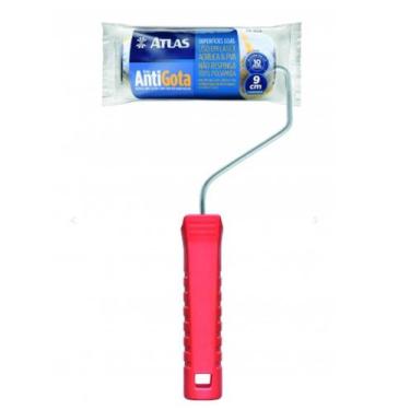 Imagem de Rolo Antigota Atlas 321 15cm com Suporte Pintura Limpa Pro