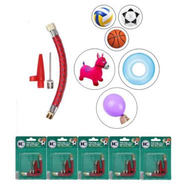 Imagem de 5 Kits De Bicos Para Encher Bolas Bexigas Upa Upa - Troya Tools Ou Cas