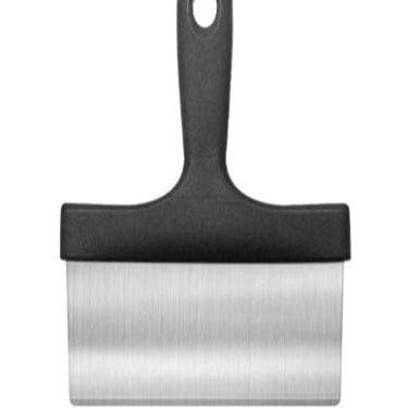 Imagem de Escova e raspador de grelha, limpador de grelha, acessórios para churrasco, escova de limpeza de grelha, raspador de grelha e escova de grelha (pá de limpeza)