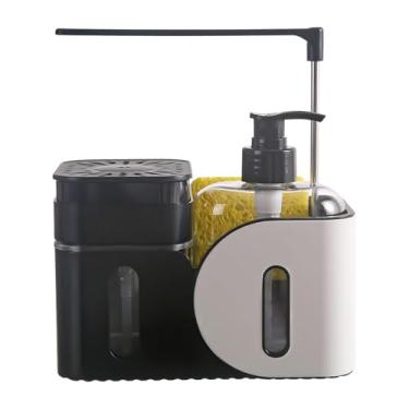 Imagem de Saboneteira Líquida - Recipiente Recarregável para Loção | Frasco Dosador De Para Pia Da Cozinha - Para Balcão Casa Apartamento E Lavagem De Rosto Louça Uso