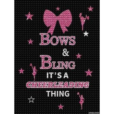 Imagem de UPABLUNSO Cheerleader Cheer Coach Gift Diamond Art Painting Kits de arte 5D DIY arte de diamante para decoração de parede de casa 30,5 x 40,6 cm