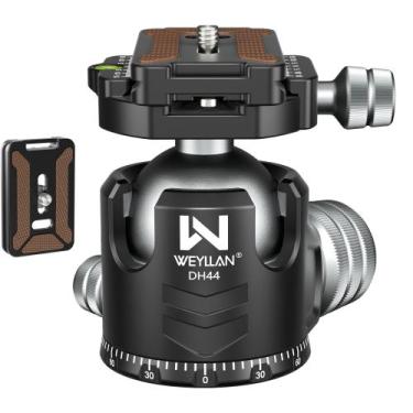 Imagem de Cabeça de tripé WEYLLAN DH44 44 mm Cabeça esférica de baixo perfil