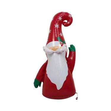 Imagem de Brinquedos Infláveis De Natal Em PVC Para Decorações De Feriado Ao Ar 