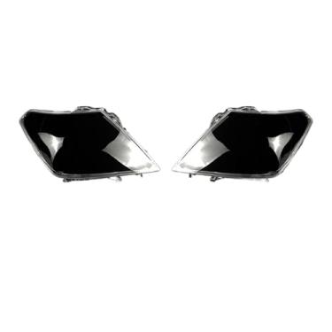 Imagem de Compatível com Nissan Patrol 2012~2018 Tampa do farol dianteiro Transparente PC Abajur Lente do farol(1 Pair)