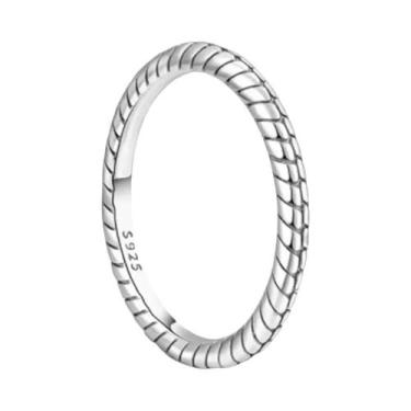 Imagem de Anel Feminino De Prata Esterlina 925 Com Estrela, Lua E Patinha, Joia 