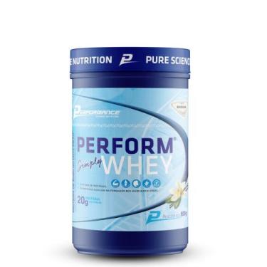 Imagem de Perform Simple Whey - 900g - Performance Nutrition, Baunilha